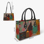 Women Empower Handbag with African-Inspired Design - I Am Strong, Enough, Capable, and Successful