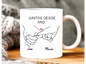 Taza Personalizada Juntos desde