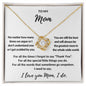Mom Love Knot Necklace
