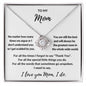 Mom Love Knot Necklace