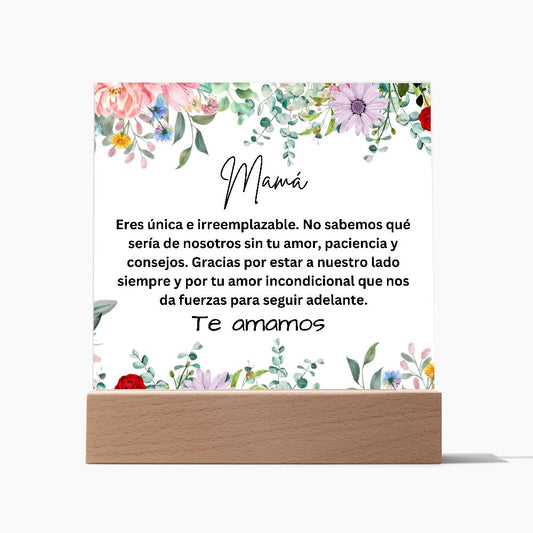 Única e irreemplazable