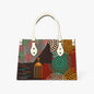 Women Empower Handbag with African-Inspired Design - I Am Strong, Enough, Capable, and Successful